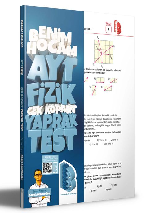 2023 AYT Fizik Çek Kopar Yaprak Test 