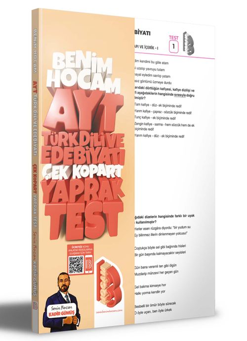 AYT Türk Dili ve Edebiyatı Çek Kopar Yaprak 