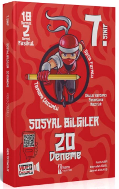 7. Sınıf Sosyal Bilgiler 20 Deneme