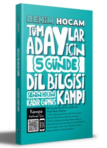2023 Tüm Adaylar İçin 5 Günde Dil Bilgisi Kampı 