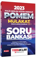 2023 POMEM Mülakat Sınavlarına Hazırlık Soru Bankası 