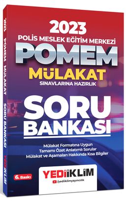2023 POMEM Mülakat Sınavlarına Hazırlık Soru Bankası 