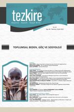 Tezkire 81. Sayı Toplumsal Beden, Göç ve Sosyoloji