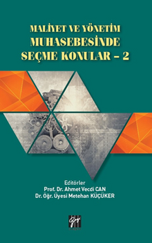 Maliyet ve Yönetim Muhasebesinde Seçme Konular - 2 