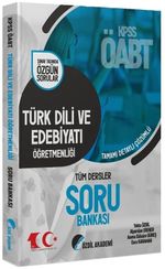 2023 ÖABT Türk Dili ve Edebiyatı Öğretmenliği Soru Bankası Çözümlü
