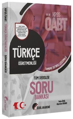 2023 ÖABT Türkçe Öğretmenliği Soru Bankası Çözümlü 