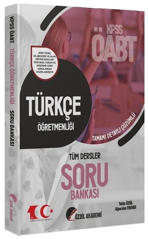 2023 ÖABT Türkçe Öğretmenliği Soru Bankası Çözümlü 