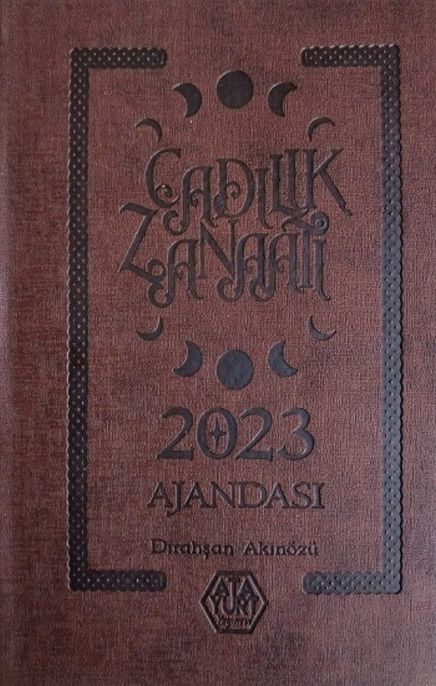 Cadılık Zanaatı Ajandası 2023 (Deri Cilt)