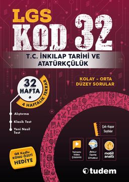LGS Kod 32 İnkılap Tarihi ve Atatürkçülük