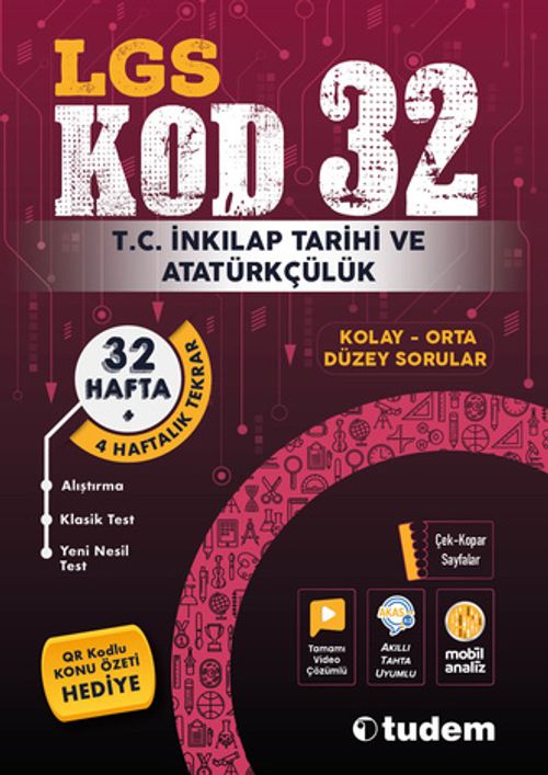 LGS Kod 32 İnkılap Tarihi ve Atatürkçülük