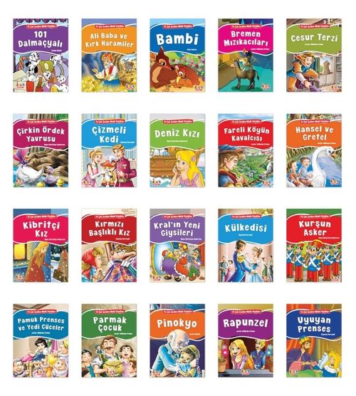 En Çok Sevilen Minik Klasikler (20 Kitap)