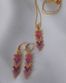 Zikzak Kolye Küpe Takımı Pembe Tonları (Miyuki 113)</span>
