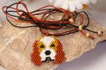 Köpek Figürlü Kolye (Miyuki 122)