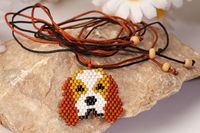 Köpek Figürlü Kolye (Miyuki 122)