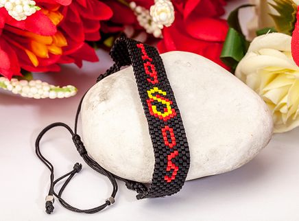 Galatasaray Taraftar Unisex Miyuki Bileklik (Miyuki 131)