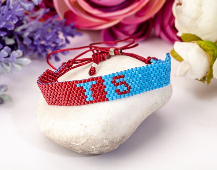 Trabzonspor Taraftar Unisex Miyuki Bileklik (Miyuki 134)