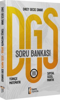 2023 DGS Sayısal Sözel Mantık Soru Bankası