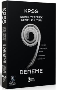 2023 KPSS Genel Yetenek Genel Kültür 9 Deneme
