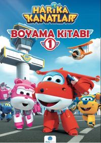 Harika Kanatlar Boyama Kitabı 1