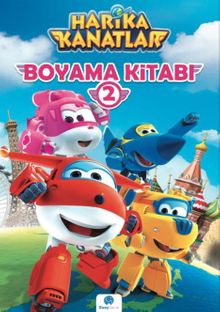 Harika Kanatlar Boyama Kitabı 2