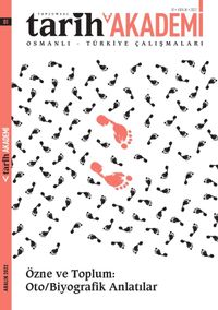 Toplumsal Tarih Akademi Dergisi Yıl:1 Sayı:1 Aralık 2022