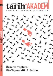 Toplumsal Tarih Akademi Dergisi Yıl:1 Sayı:1 Aralık 2022