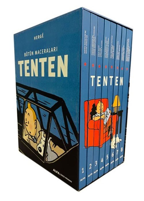 Tenten'in Maceraları (Sekiz Kitap Birarada)