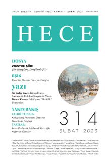 Hece Dergisi Sayı: 314 Şubat 2023
