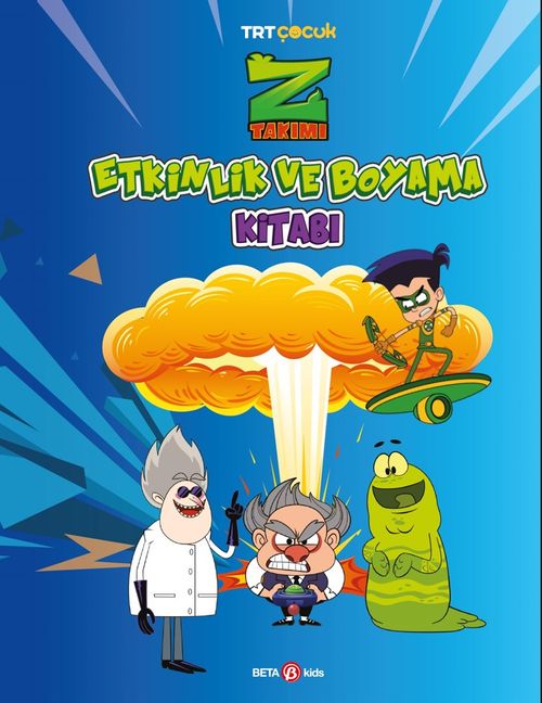 Z Takımı Etkinlik ve Boyama Kitabı 3