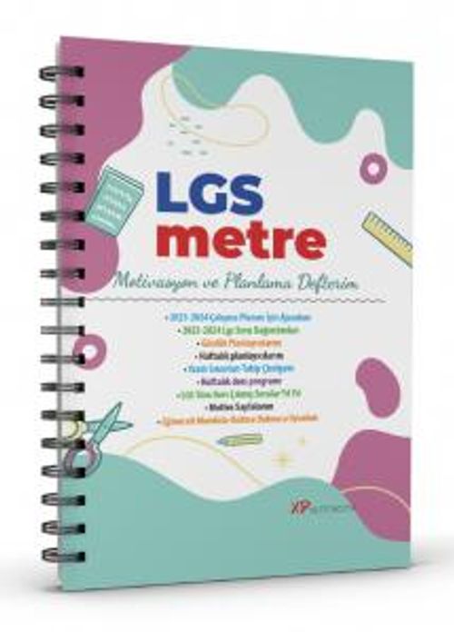 LGSmetre Motivasyon ve Planlama Defteri / Günlük ve Haftalık Planlayıcı