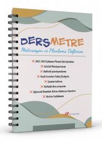 Dersmetre Motivasyon ve Planlama Defteri / Günlük ve Haftalık Planlayıcı