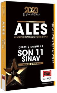 2023 ALES Tamamı Çözümlü Son 11 Sınav Çıkmış Sorular 