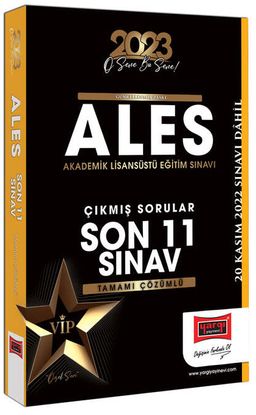 2023 ALES Tamamı Çözümlü Son 11 Sınav Çıkmış Sorular 