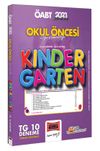 2023 &Ouml;ABT Okul &Ouml;ncesi &Ouml;ğretmenliği Kindergarten Tamamı &Ccedil;&ouml;z&uuml;ml&uuml; TG 10 Deneme