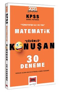 2023 KPSS Matematik Tamamı Çözümlü Konuşan 30 Deneme 
