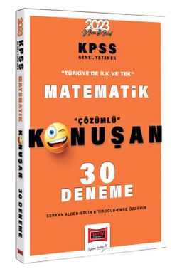 2023 KPSS Matematik Tamamı Çözümlü Konuşan 30 Deneme 