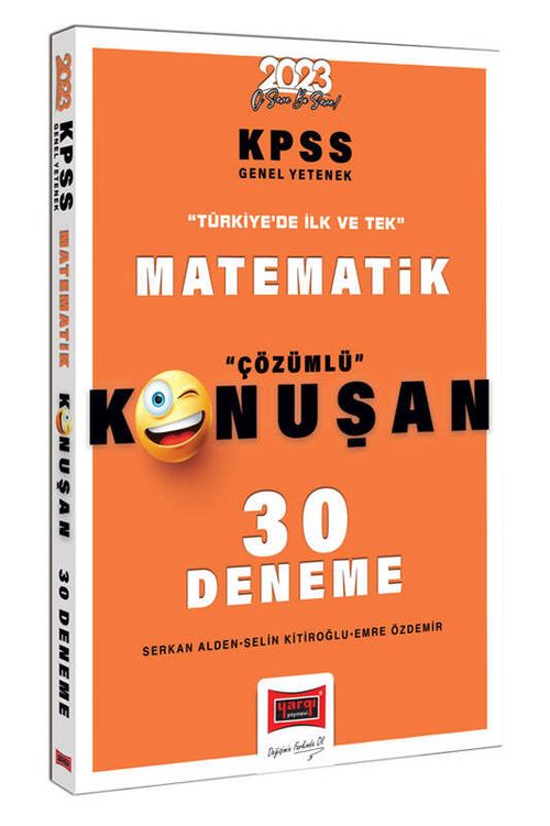 2023 KPSS Matematik Tamamı Çözümlü Konuşan 30 Deneme 