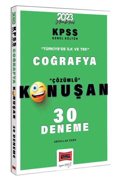 2023 KPSS Coğrafya Tamamı Çözümlü Konuşan 30 Deneme 