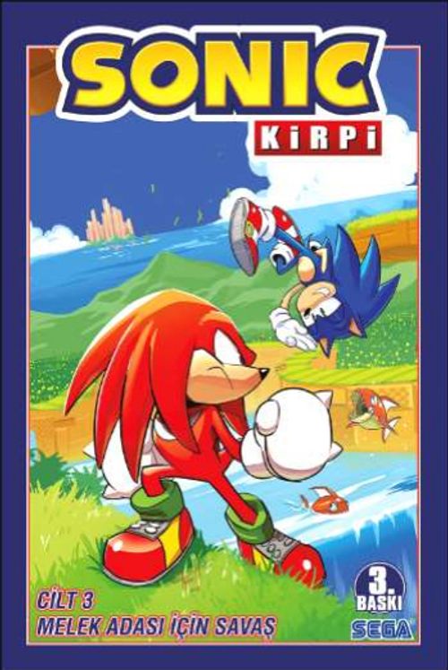 Kirpi Sonic Cilt 3 / Melek Adası İçin Savaş