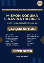 Misyon Koruma Sınavına Hazırlık (Özet Çalışma Notları)