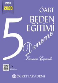 2023 KPSS ÖABT Beden Eğitimi 5 Deneme