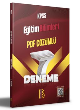 KPSS Eğitim Bilimleri PDF Çözümlü 7 Deneme