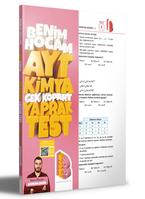 AYT Kimya Çek Kopar Yaprak Test 