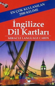 Miracle Language Cards / İngilizce Dil Kartları 2500 Kelime