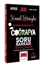 2023 KPSS Kemal Hoca'yla Harita Yorumlayan Coğrafya Tamamı Çözümlü Soru Bankası 