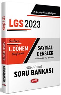 2023 LGS I. Dönem Sayısal Dersler Soru Bankası
