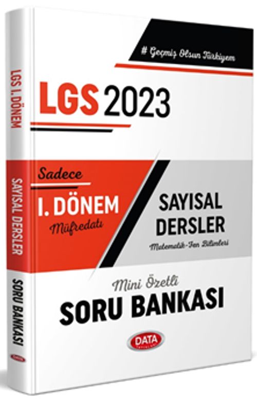 2023 LGS I. Dönem Sayısal Dersler Soru Bankası