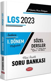 2023 LGS I. Dönem Sözel Dersler Soru Bankası