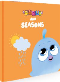 Giligilis and Seasons / İngilizce Eğitici Mini Karton Kitap Serisi