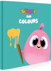Giligilis And Colours / İngilizce Eğitici Mini Karton Kitap Serisi